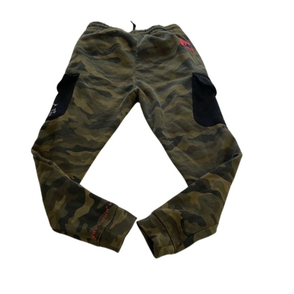 Brooklyn Cloth Camo Joggers with Black Accents